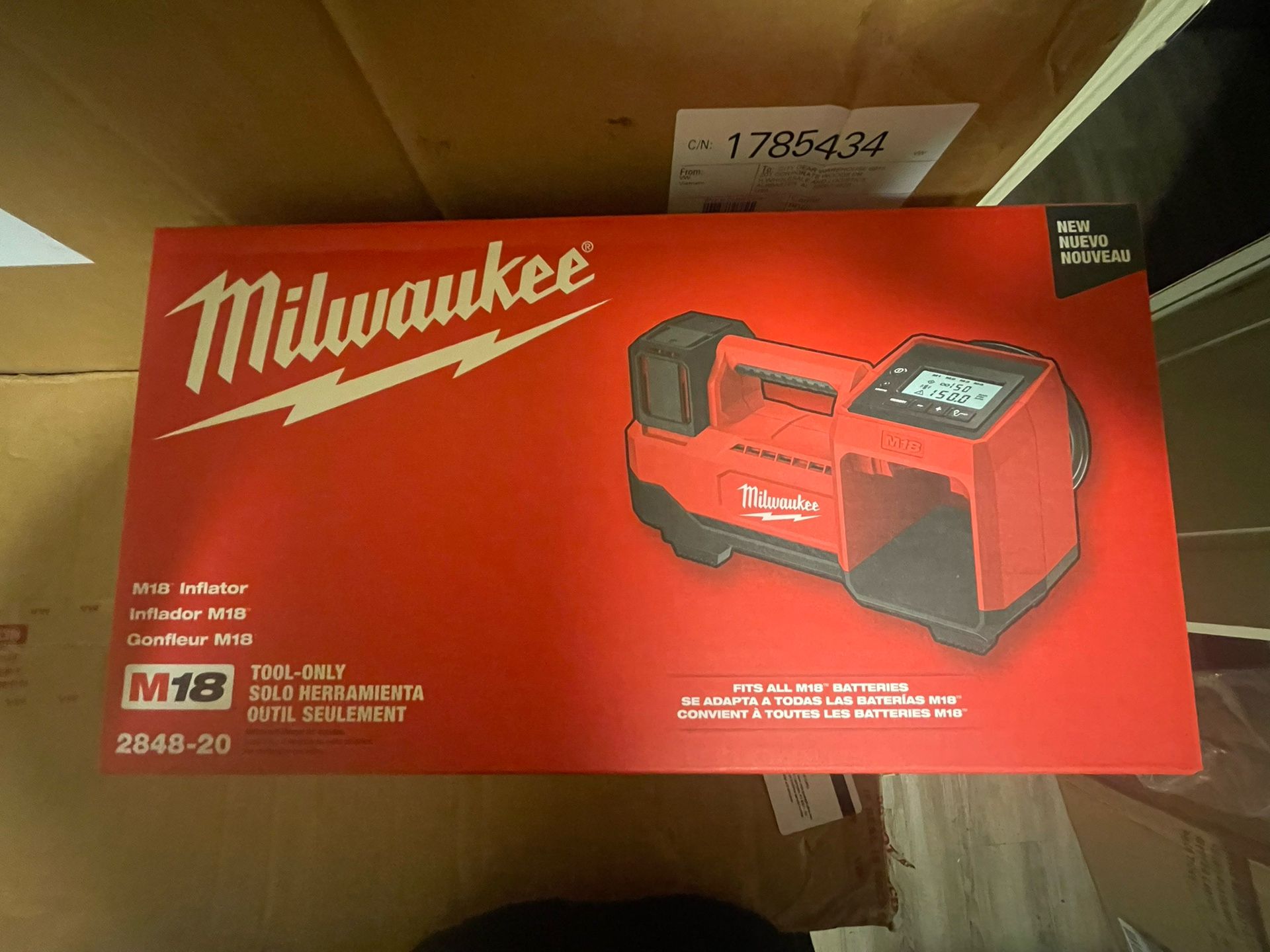 Milwaukee Inflator M18