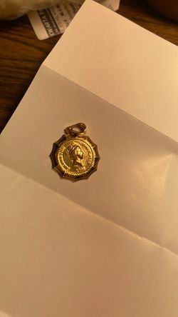 18k japan gold pendant