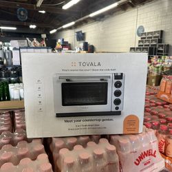Tovala Smart Oven Pro, 6-in-1 Countertop Convection Oven - Steam, Toast, Air Fry, Bake, Broil, and Reheat...