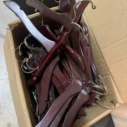 Premium Wooden Cloth Hanger $1 Each 