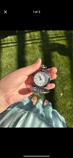 Number One Dad Pocket Watch – Gunmetal & White Dial