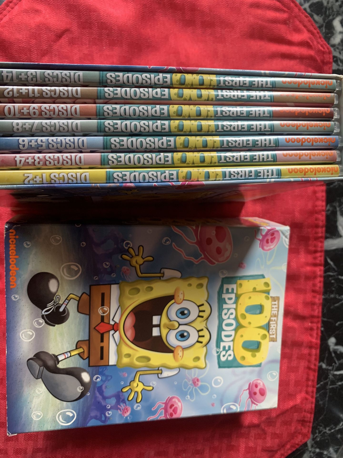The First 100 Episodes Of SpongeBob DVD Set