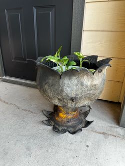 crown tire Plant pot