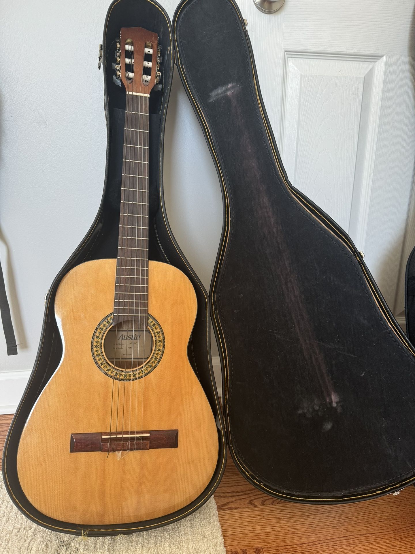 Guitar - Austin Brand With Case And Guitar book and CD