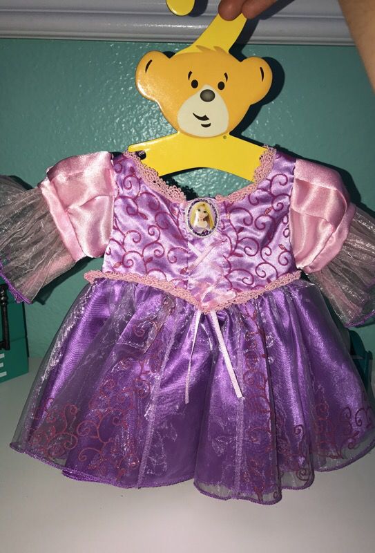 Build-a-bear rapunzel dress for stuffed animals