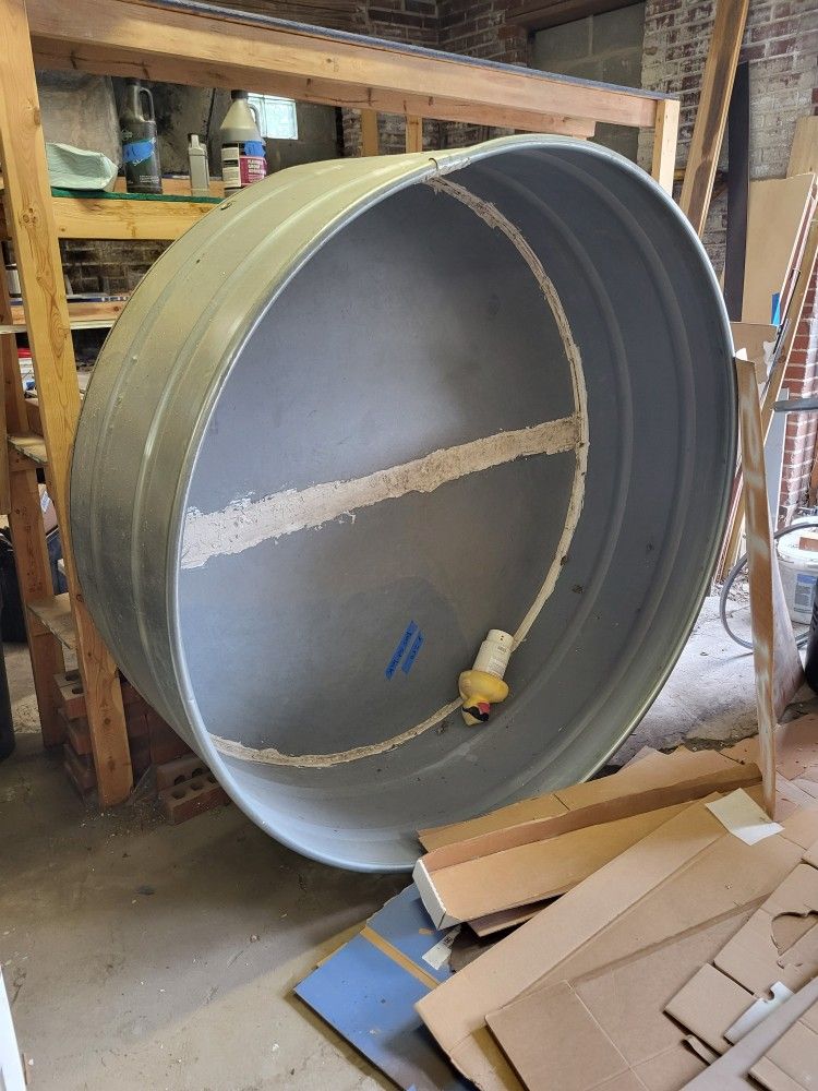 6 Ft Galvanized Swimming Pool