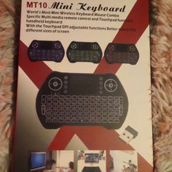 Wireless Mini Keyboard/Mouse Combo
