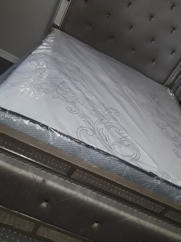 Plush Queen Size Mattress Sets $199.99 Free Delivery (Mattress And Boxsprings Only)