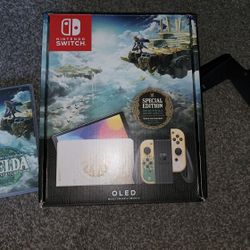 Nintendo Switch OLED Console - Zelda: Tears of the Kingdom Special Edition [GAME INCLUDED]