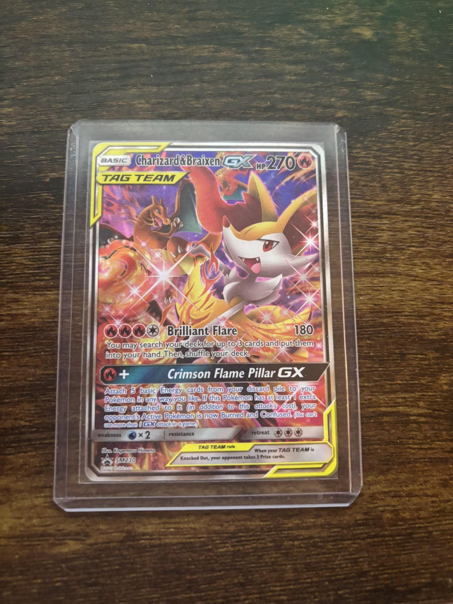Charizard&Braxien GX Tag Team 