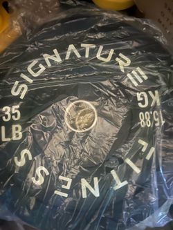 New 35 pounds bumper weight
