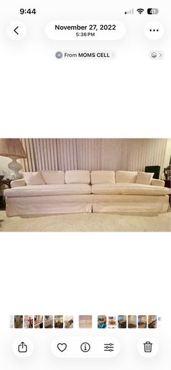 Cream Colored Couch