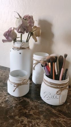 Mason jar decor