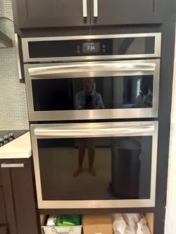 kitchen Aid stacked  electric oven / microwave