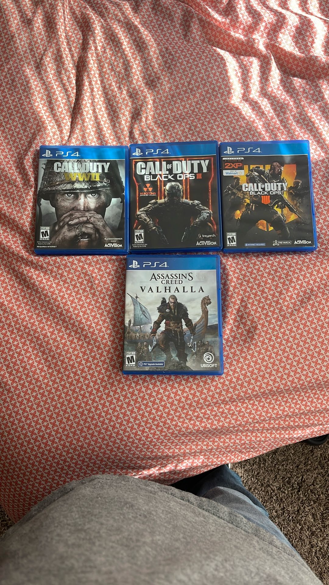 Cod Ww2 Cod Black Ops 3 & 4 And Assassin’s Creed Valhalla