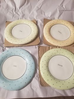 Rae Dunn plates