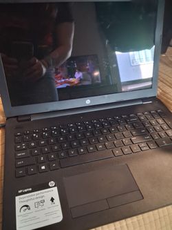 15.6 inch touchscreen HP laptop