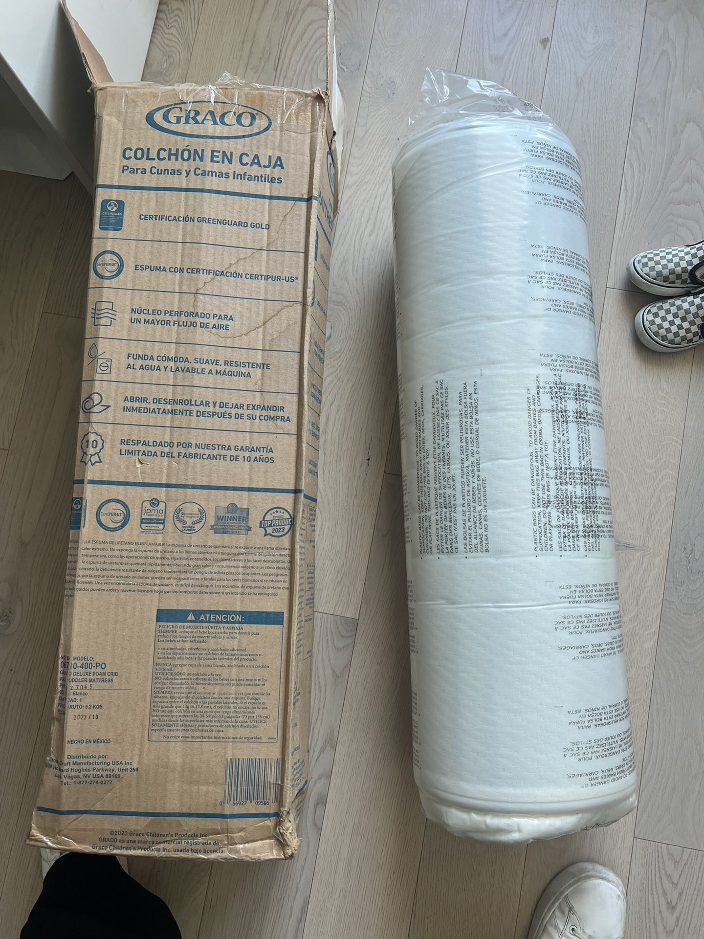 Brand New Graco Premium Crib & Toddler Mattress