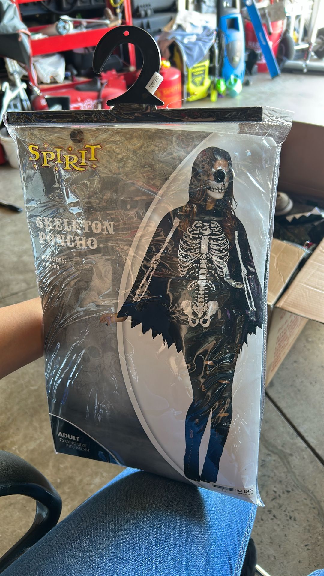 Skeleton Poncho
