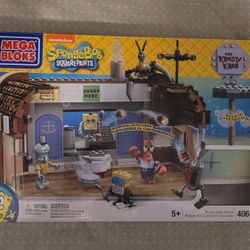 MEGA BLOCKS Sponge Bob Square Pants KrustyKrab Attack