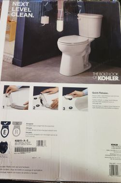 Kohler Elongated Toilet Seat White