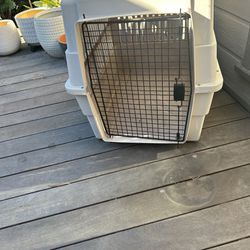Large Dog Carrier Crate Kennel 34x24x28