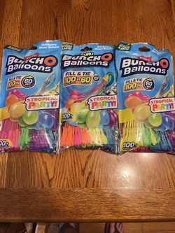 BunchO Balloons 3 Packs Of 100 