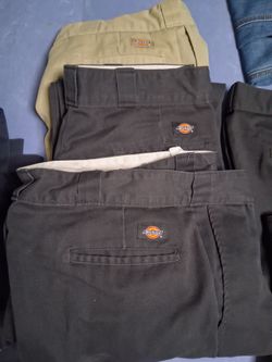 Dickies used pants  semi usados 2 black and one kaki