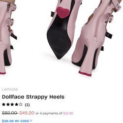 Dollface Pink Heels