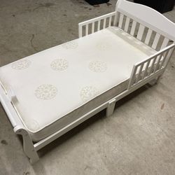 Toddler Bed With New Crib Mattress