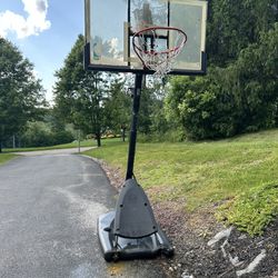 Spalding 54 inch Adjustable Basketball Hoop