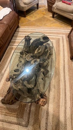 Cool burl wood table