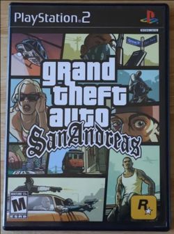 PLAYSTATION 2: GTA SAN ANDREAS