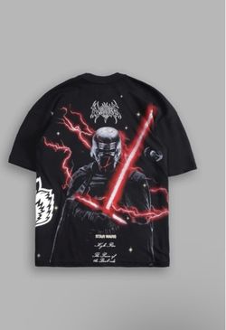 Brand-new Darc Sport × Star Wars Kylo Ren "Side by Side" Premium Oversized Tee Large