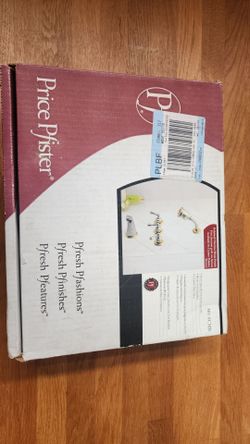 New Price Pfister 3-Handle tub and shower faucet set