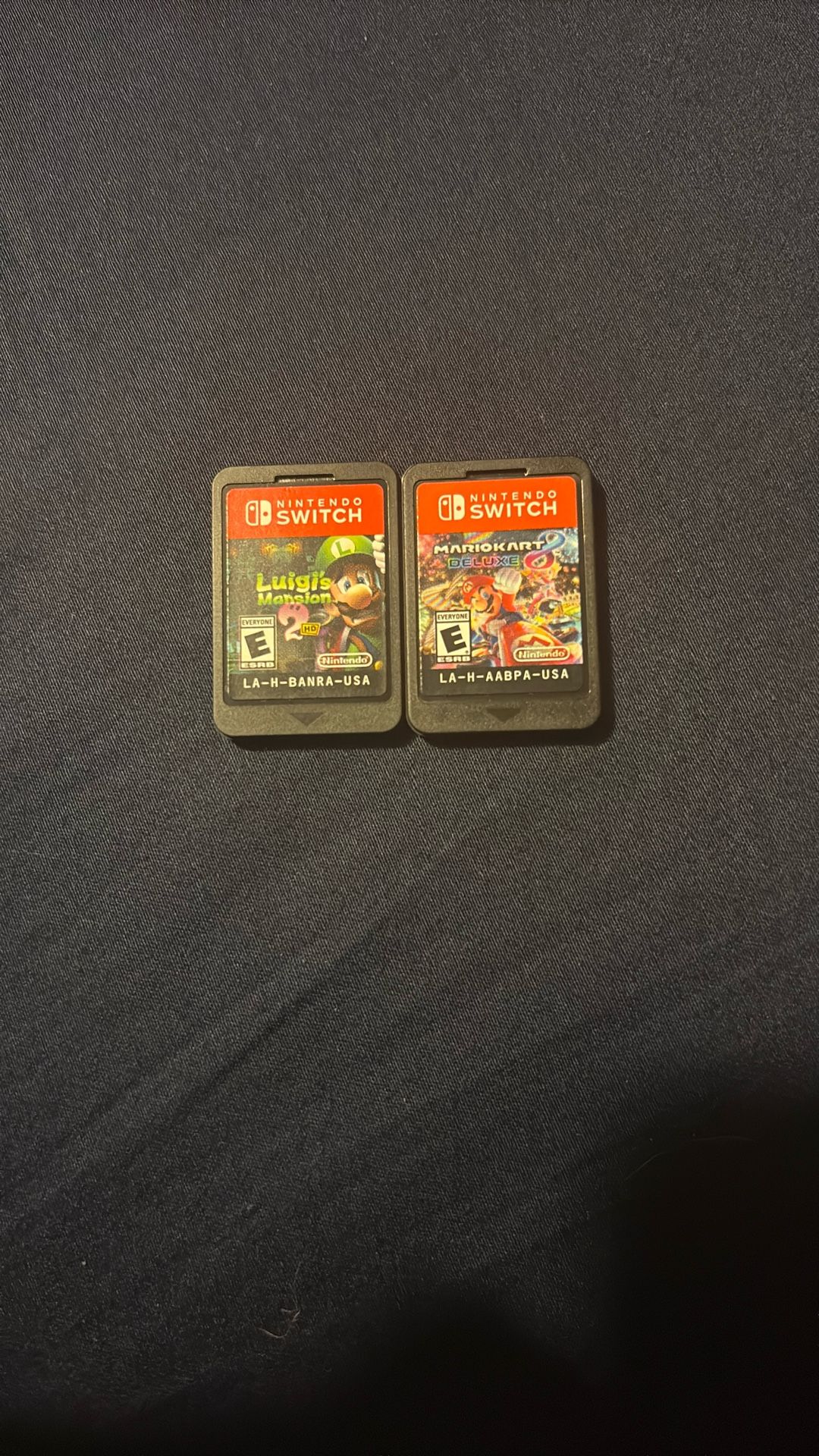 Nintendo switch card