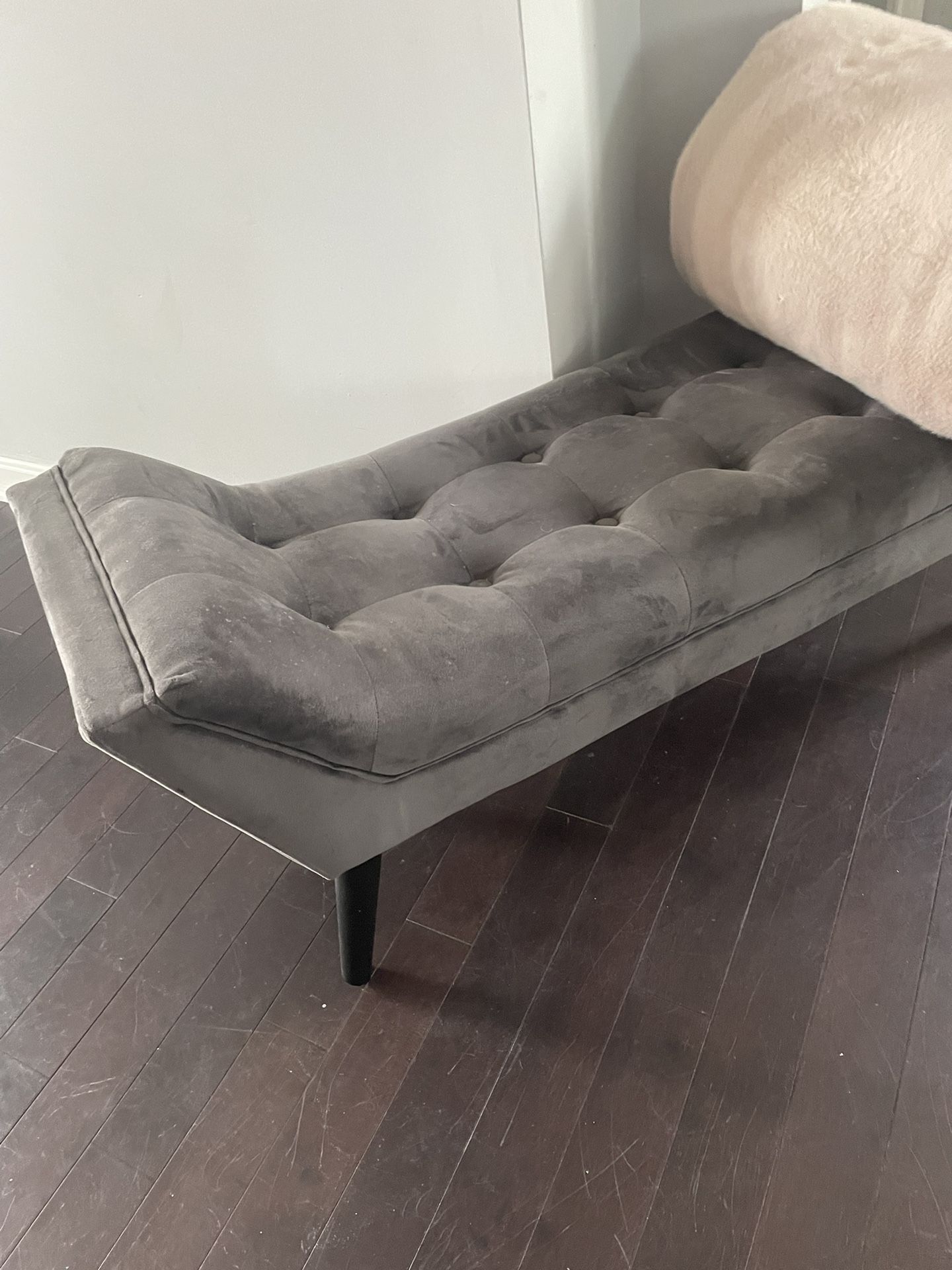 Gray Ottoman 