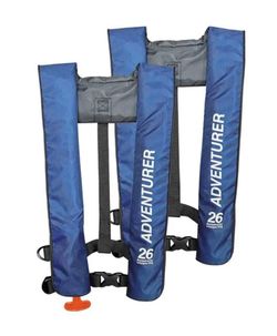 Adventurer Automatic Inflatable Life Jacket, Twin Pack