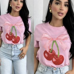 Pink Cherry Blouse (medium)