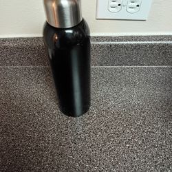 Stainless Sports Bottle, Water Bottle 10"HX2.5"D