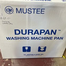 MUSTEE Durapan 30 in. x 32 in. Washer Pan