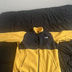 Vintage The North Face Denali Fleece Jacket Yellow 