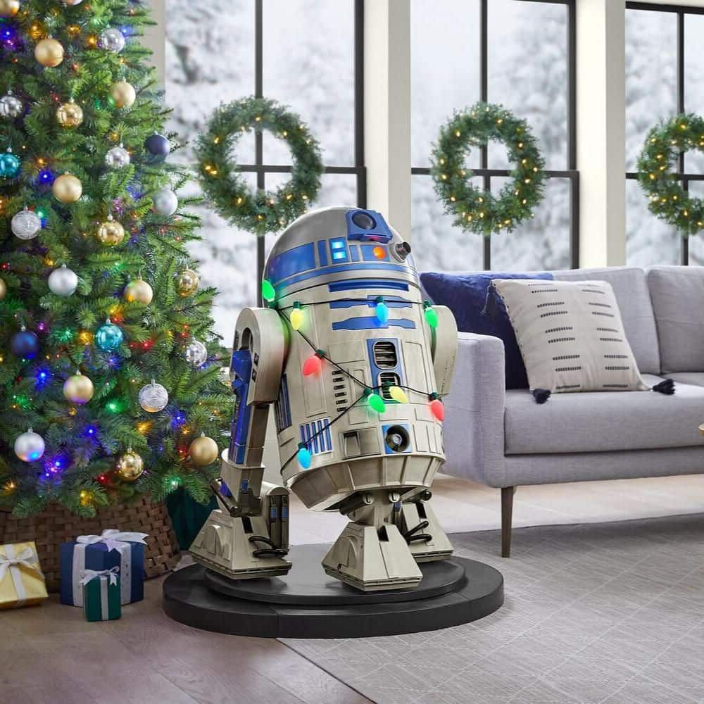 3.5 ft Animated R2-D2 (Rare Find)