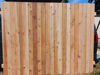 (40) 8'×6' NEW CEDAR FENCE PANELS  $75 EACH