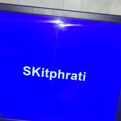 SKitphrati 17″ LED Square Monitor – Like New Open Box, Manual & Stand Included