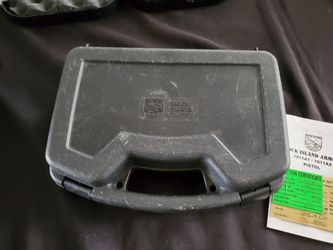 rock island 1911 pistol case and papers
