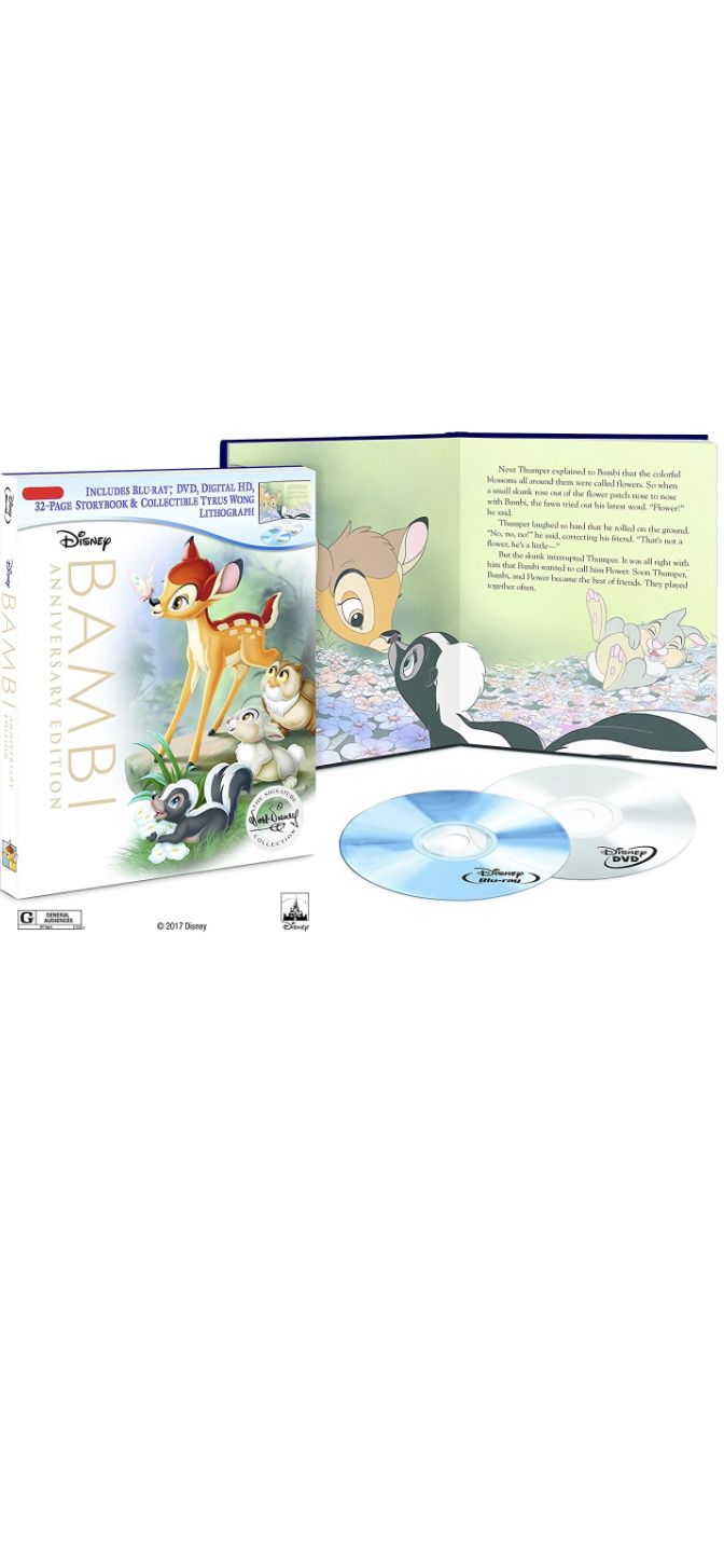 Disney’s Bambi Limited Edition Blu-Ray with Digital Copy
