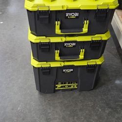 Ryobi 22.2 in. LINK Rolling Tool Box Medium 