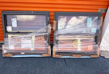 Pella Impact Windows W-38.5 X H-36  BRONZE/BRONZE 6100-SH