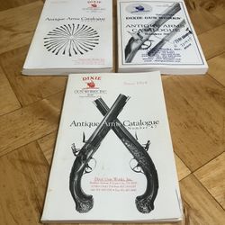 Dixie Gun Works (3) Antique Arms Catalogues